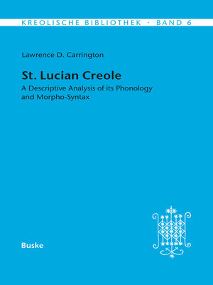 cover image of St. Lucian Creole
